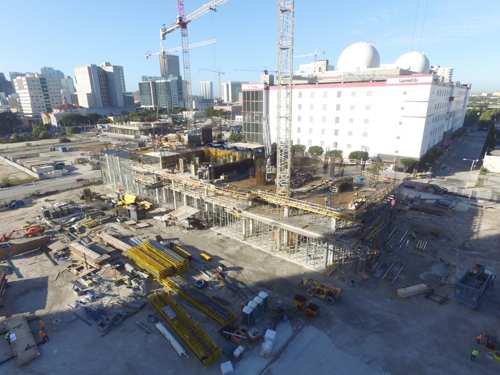 Miami WorldCenter under construction