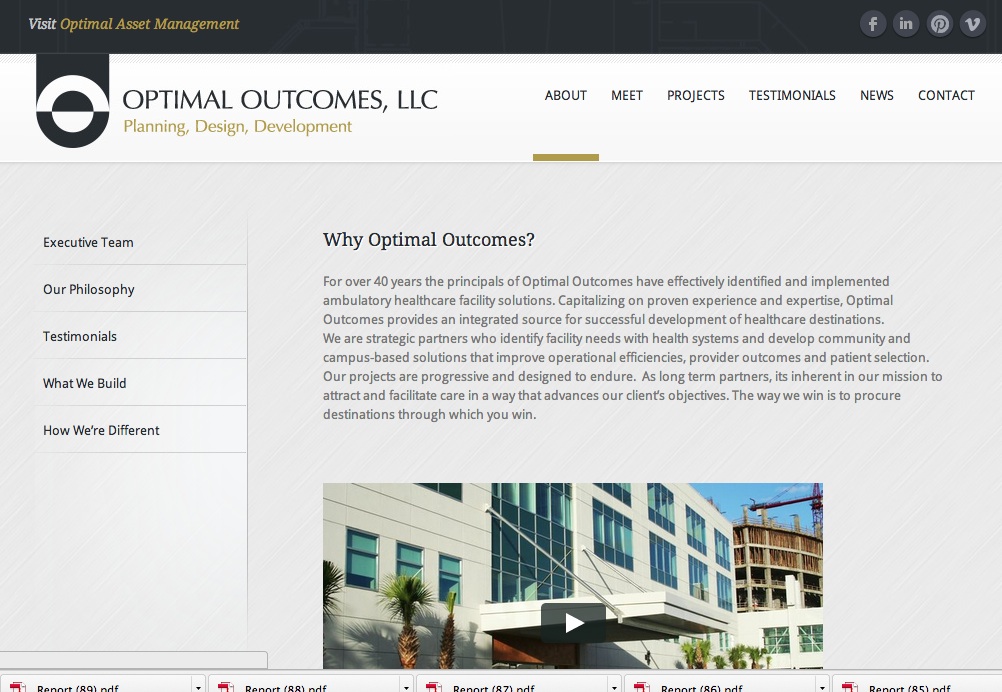Optimal Outcomes to build new facility for Florida Orthopaedic Institute