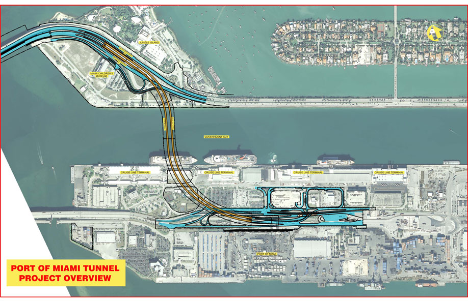 Miami port tunnel