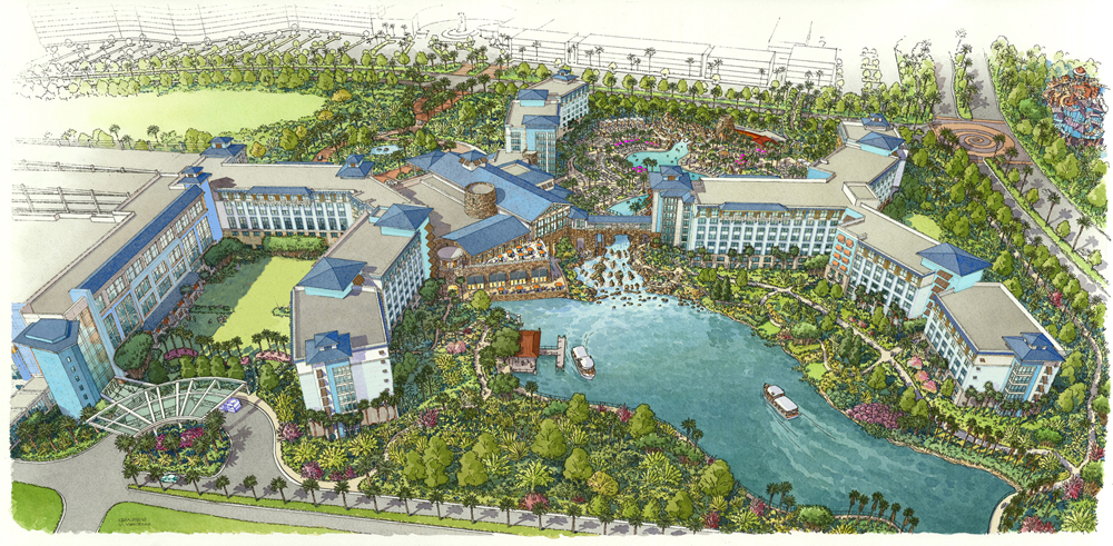 Orlando theme park construction booming