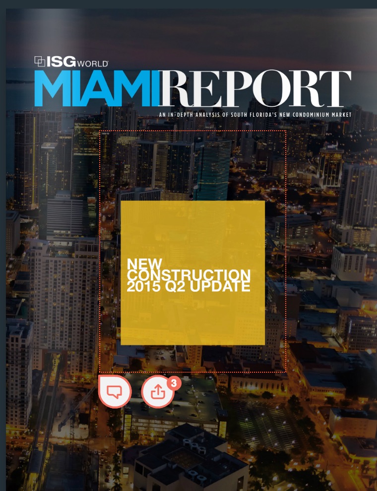 Miami condo sales slowing despite 73 percent sale rate — ISG World