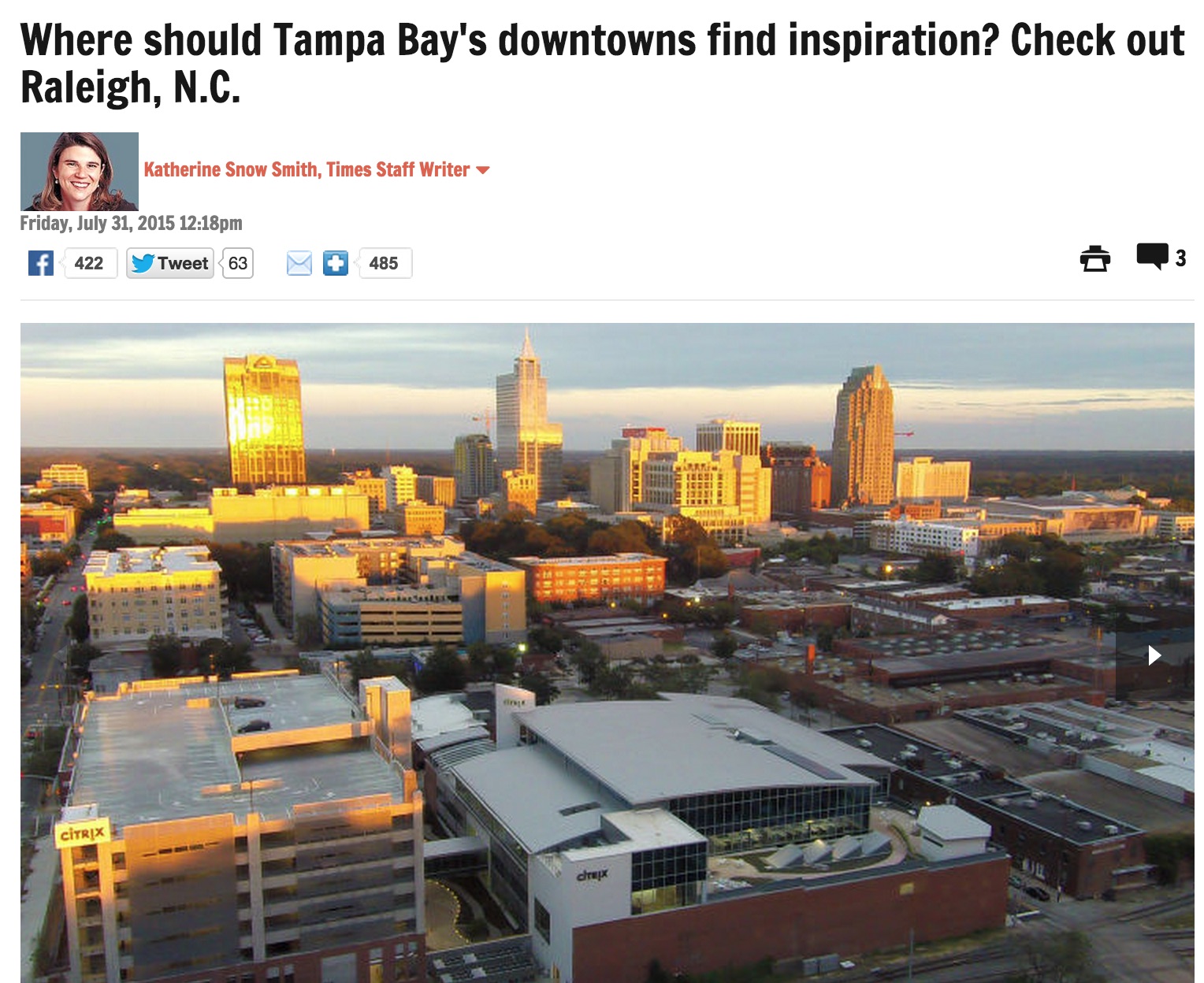 Tampa Bay finds inspiration in Raleigh, NC