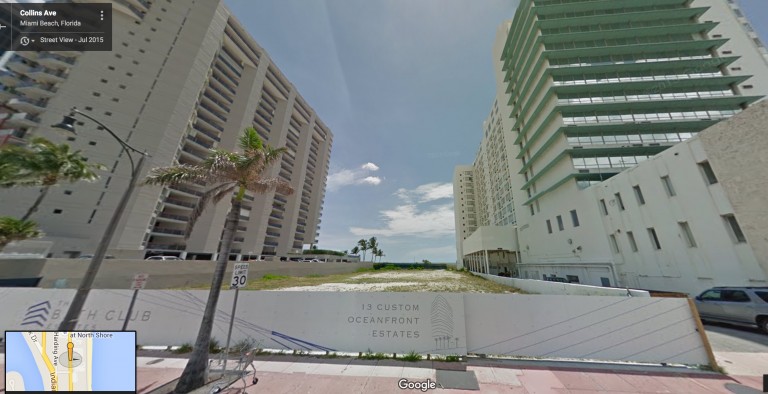 China City Construction proposes 18-story condo tower on vacant oceanfront Miami Beach land