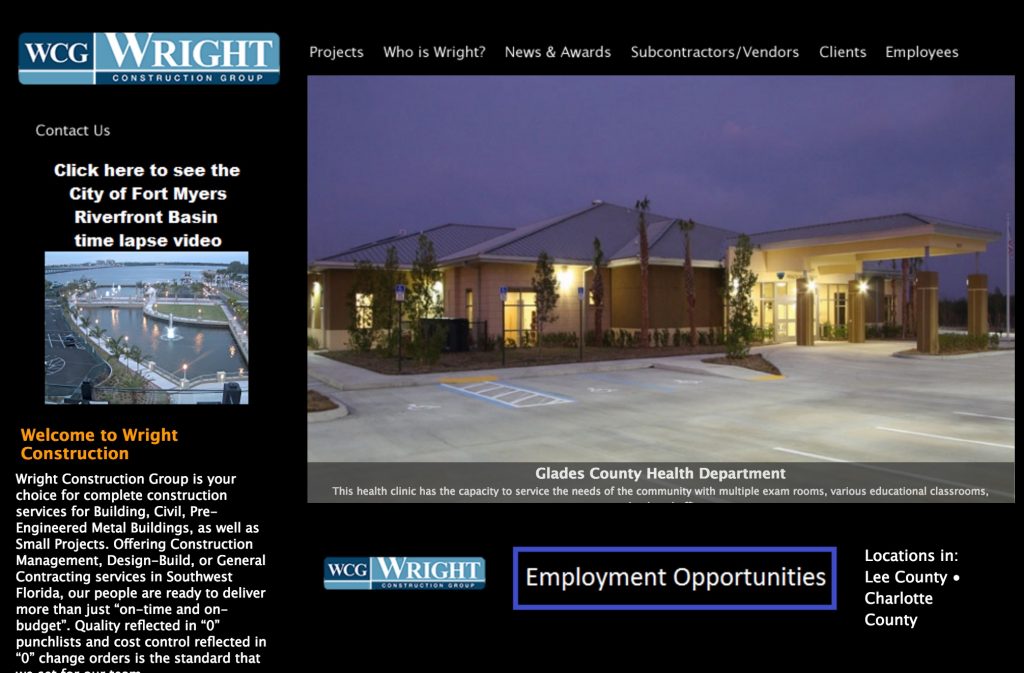 Wright construction Fort Meyers