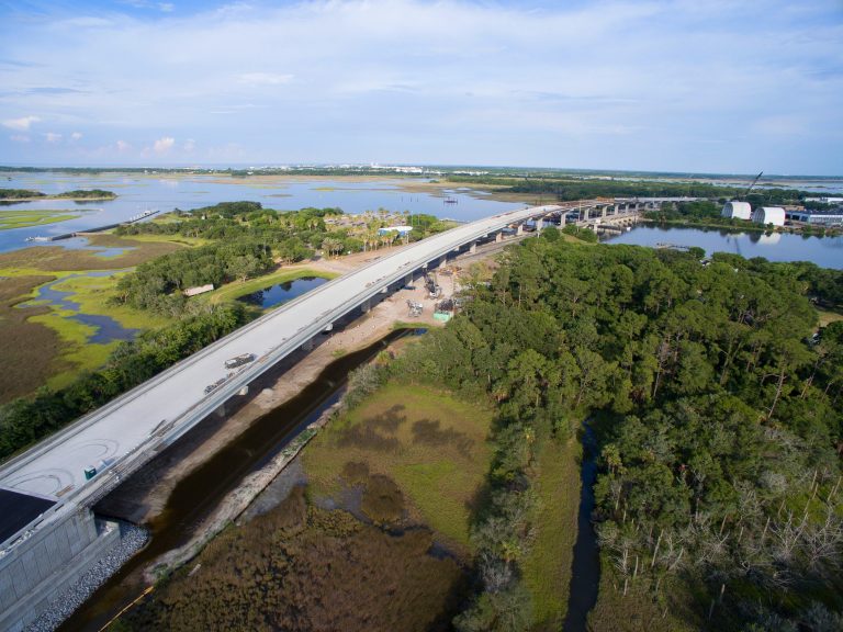 Sisters Creek Bridge opens to traffic; team completes significant milestone in delivery of replacement project for FDOT
