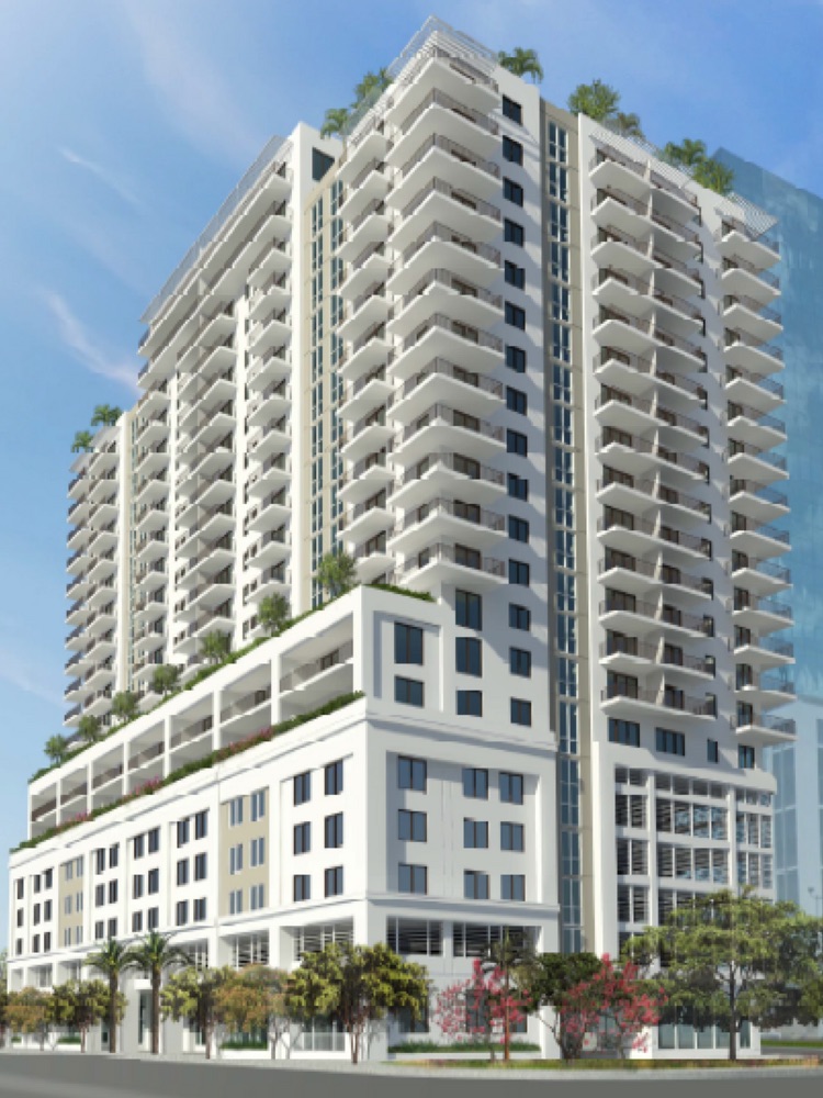 $64.07 million loan allows 22-story Miami-Dade apartment tower construction