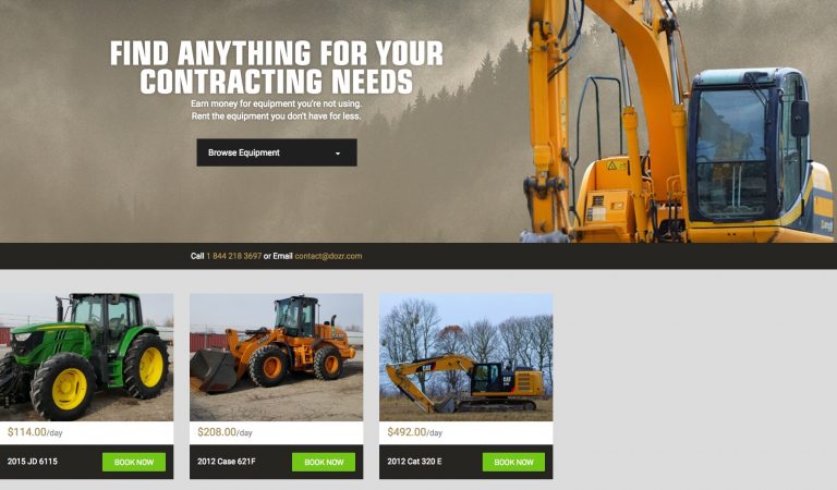 Dozr expands into Florida to help heavy equipment owners capitalize on available machinery