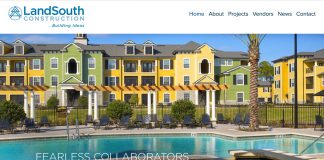 landsouth construction website