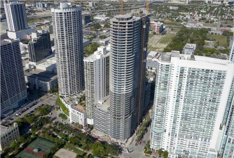 Melo Group’s $80 million condo tops off construction at 53 stories in downtown Miami