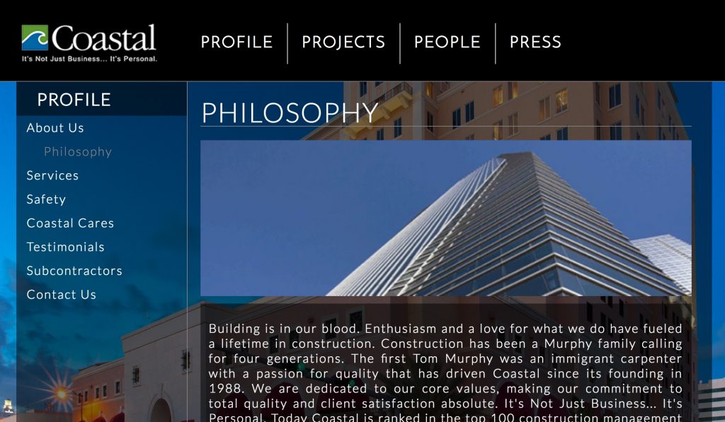 coastal construction web