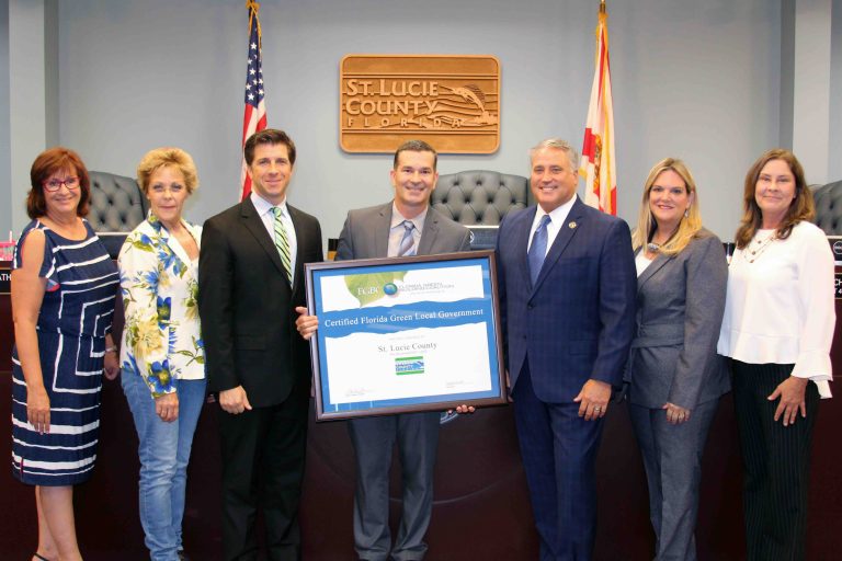 FGBC recognizes St. Lucie County with Florida Green certification