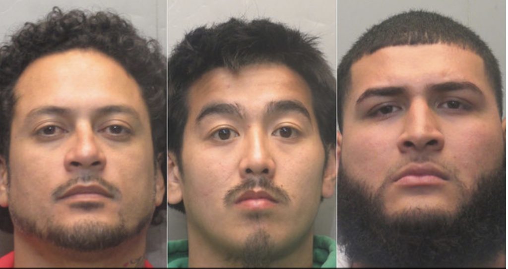 Jorge Rubio, Noppon Chunchalean and Michael Chavez