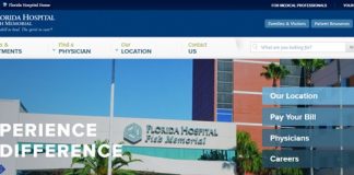 Florida Hospital website
