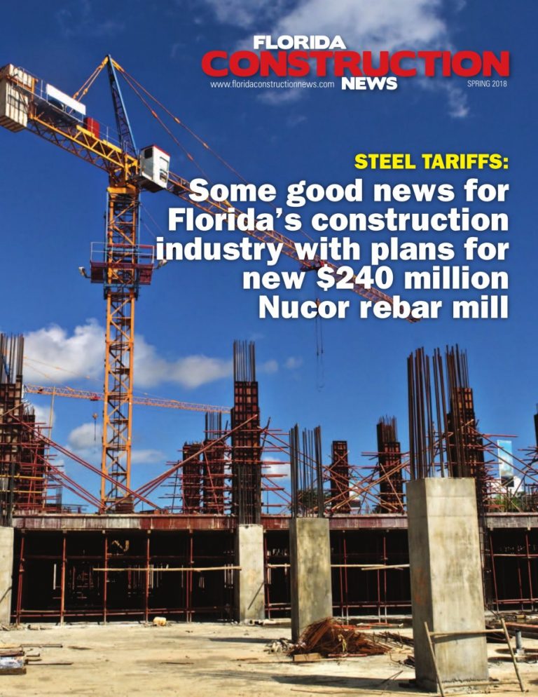 Latest (May 2018) Florida Construction News magazine issue published