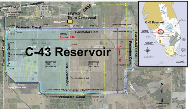 C43 reservoir map