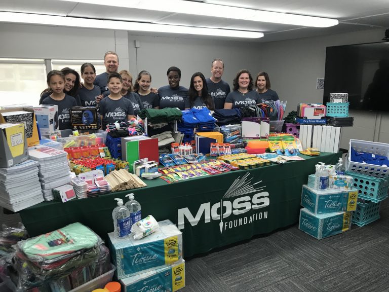 Moss Foundation distributes $47,670 in school supplies for students at 18 South Florida schools