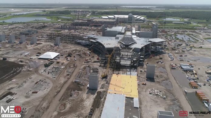 orlando airport south terminal construction