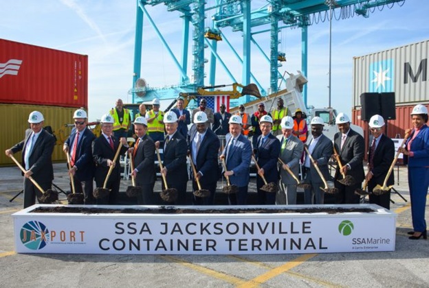 Jacksonville Port Authority breaks ground on $238.7 million container terminal