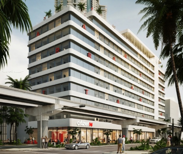 Construction begins on CitizenM hotel in Miami Worldcenter