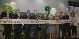 usf ribbon cutting