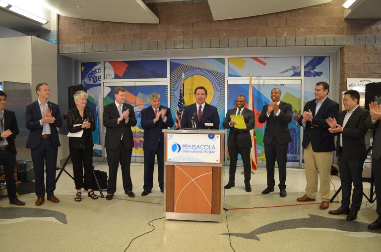 Governor Ron DeSantis announces nearly $5 million for Pensacola airport