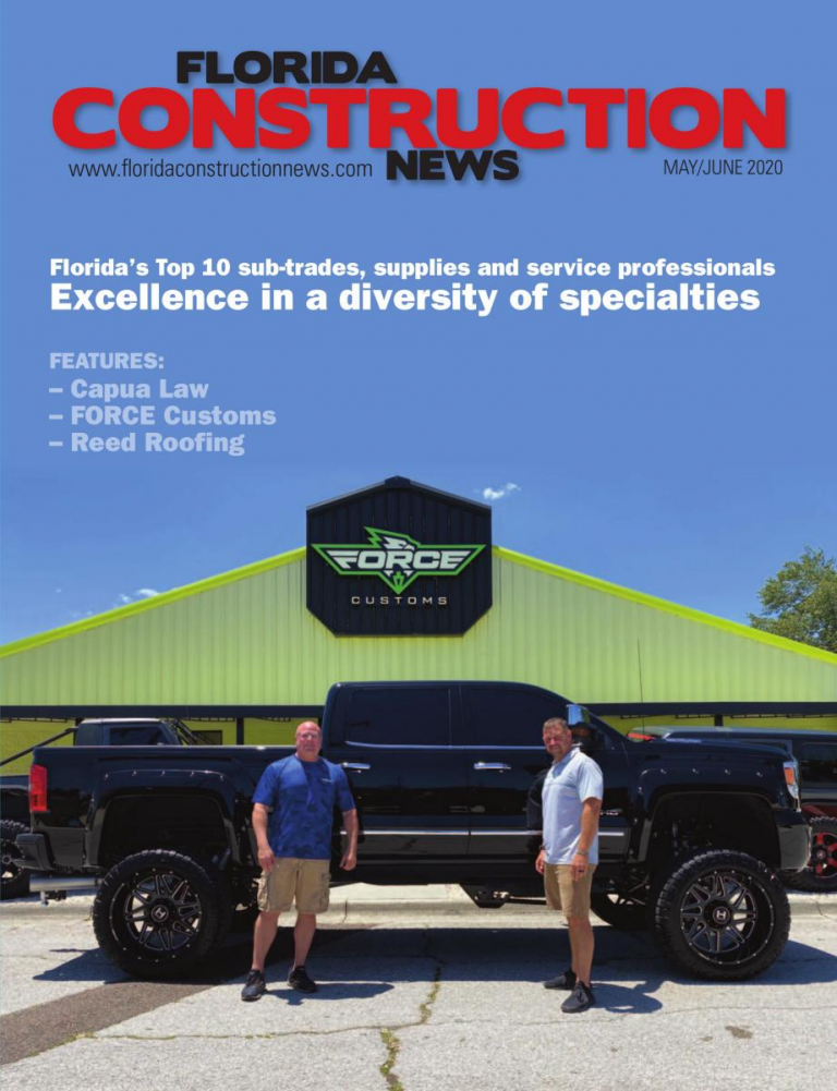 Latest (May/June 2020) Florida Construction News magazine issue published
