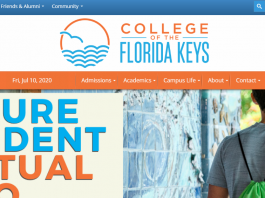 college florida keys website