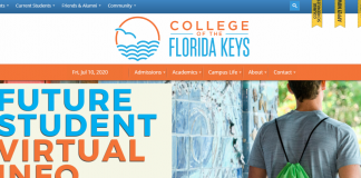 college florida keys website