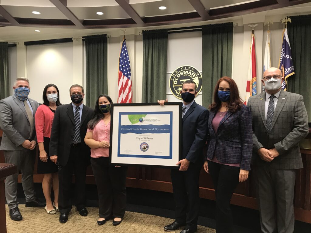oldsmar council award