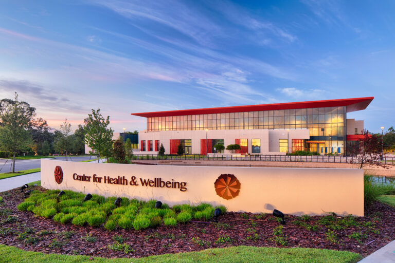 Poblocki completes new signage for Center for Health & Wellbeing
