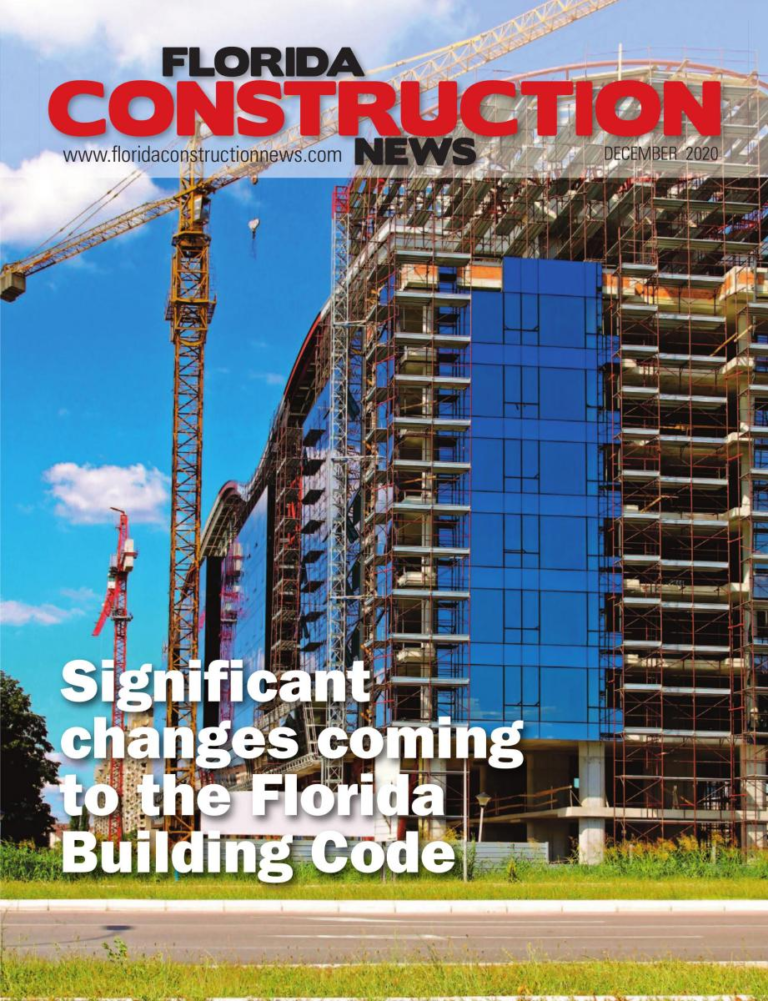 Latest (Winter 2020) Florida Construction News magazine issue published