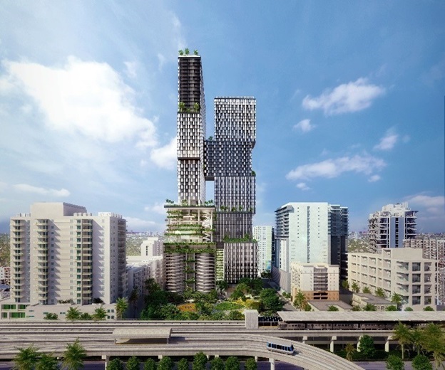 64-story mixed-use development in Miami secures $43 million loan