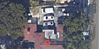 google maps 1121 E. Broward