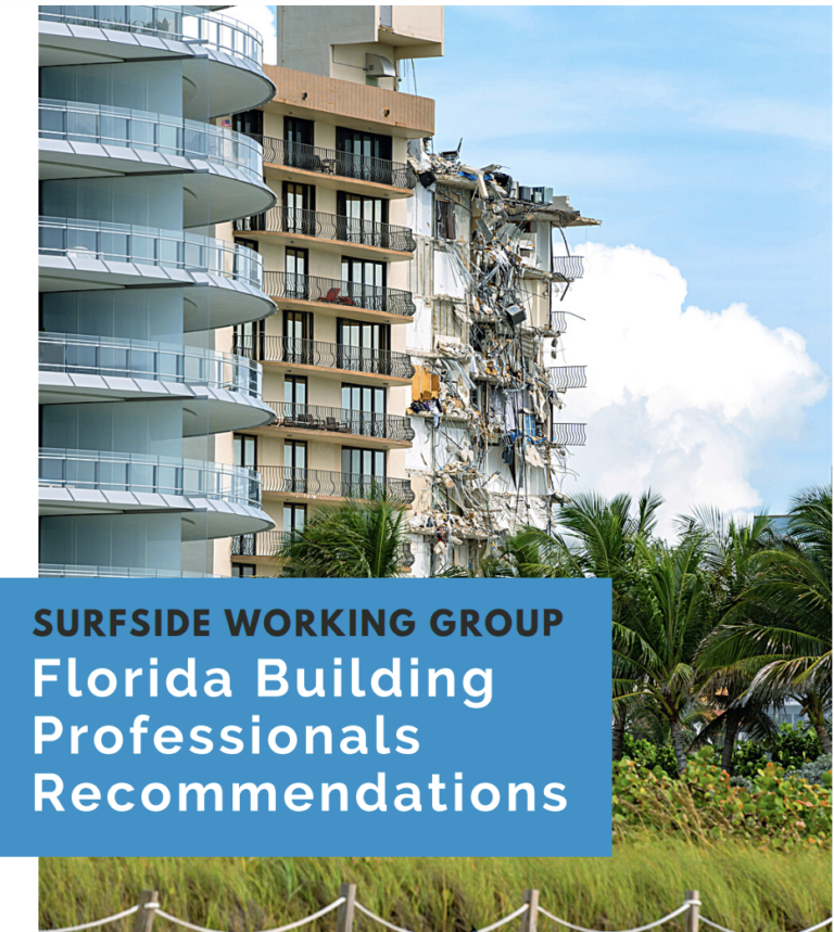 Surfside Working Group recommends statewide mandatory structural recertification, safety inspections