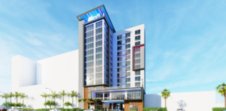 Aloft hotel rendering verdex