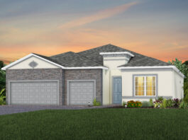 Rendering of a home design that will be built in Highpointe, a new Pulte community in Martin County.