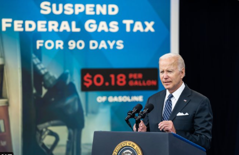 President calling for three-month federal gas tax holiday