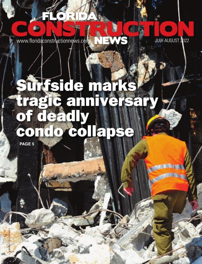 Latest (July/August 2022) Florida Construction News magazine issue published