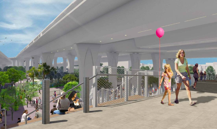 New 33-acre downtown Miami park needs a new name: Part of $840 million Interstate 395 expansion