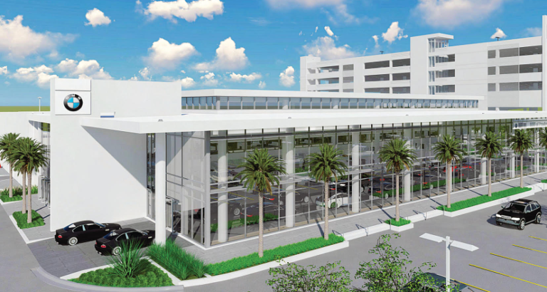 Miller Construction building $17-million showroom for Holman BMW