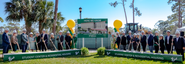 USF Sarasota-Manatee campus breaks ground on first-ever student housing