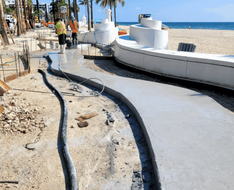 Fort Lauderdale streetscape improvement project 48 per cent completed