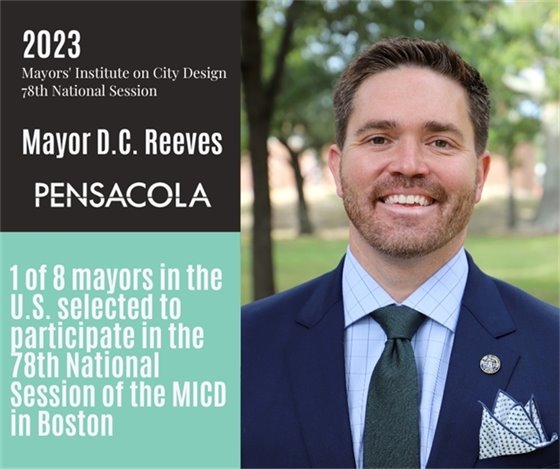 Pensacola mayor presents Greenway project at 78th National Institute on City Design