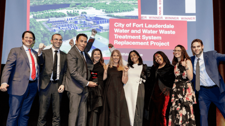 Fort Lauderdale’s Prospect Lake water treatment plant wins Best P3 Utility Project of the Year