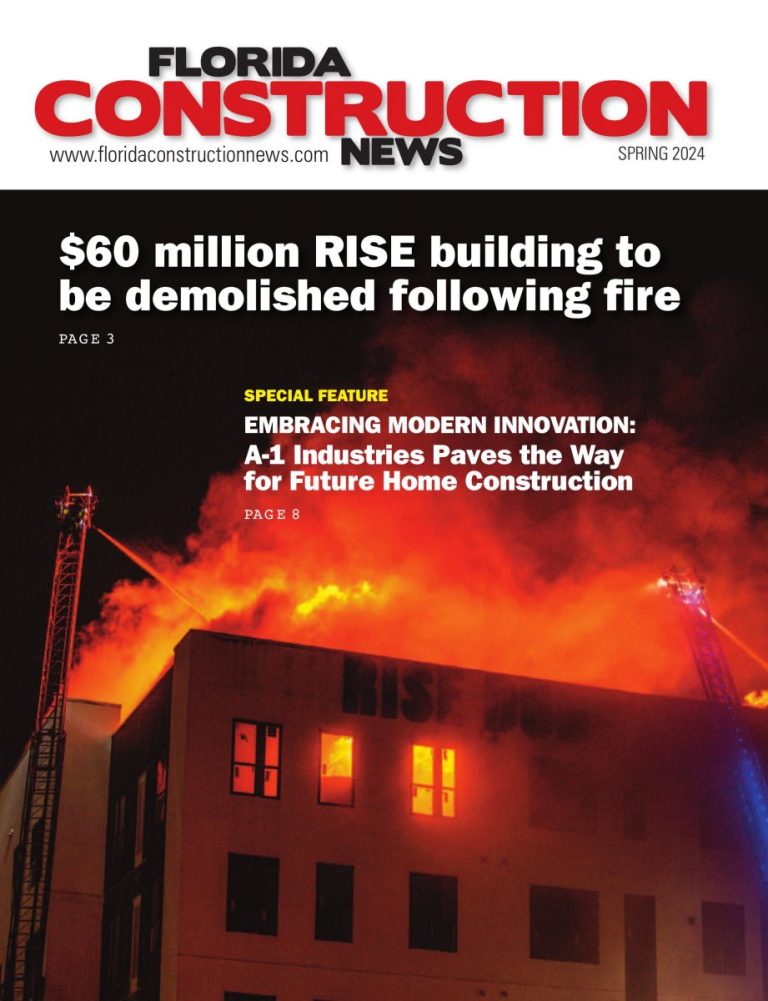 Latest (Spring 2024) Florida Construction News magazine issue published