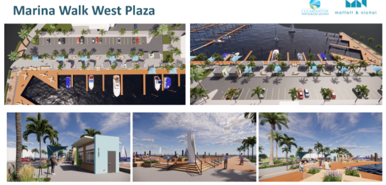Construction nearing for Clearwater Beach Marina replacement project