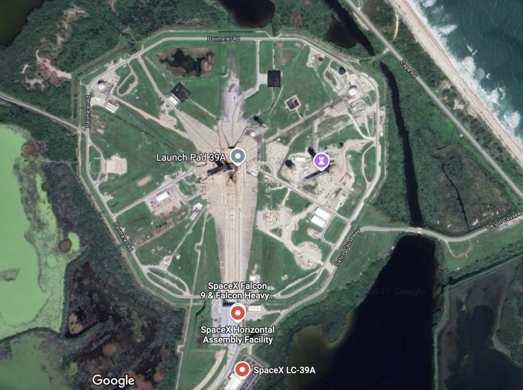 spacex area