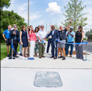 Ribbon cutting marks completion of Grand National Drive Phase I improvements in Orlando