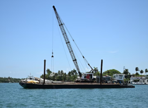 barge Barge in fatal Miami Beach collision was supporting construction project, Coast Guard says