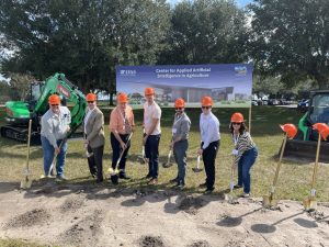University of Florida GCREC breaks ground on AI Agriculture Center